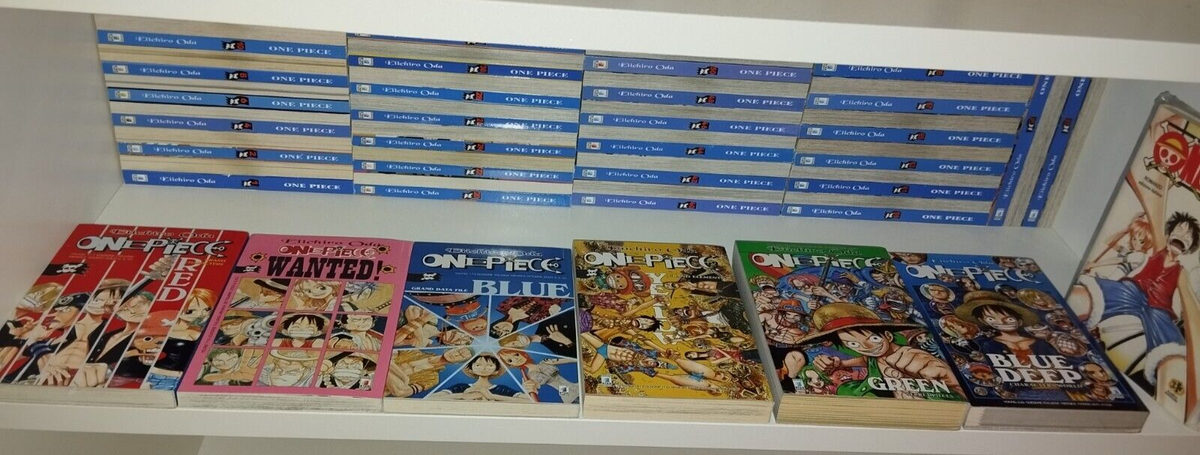 One Piece 1-79 Serie BLU prezzo in lire + SPECIALI - Prima