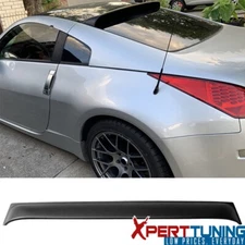 For 03-08 Nissan 350Z Coupe 2-Door PP Matte Black Rear Roof Window Spoiler Wing