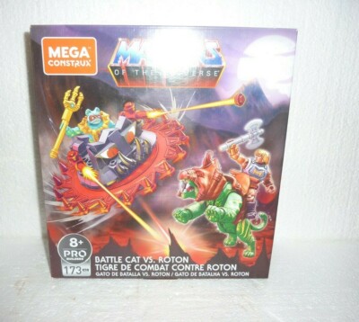 NEW Sealed MEGA Construx Masters Of The Universe BATTLE CAT Vs. ROTON 173 Pieces