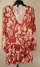 New MANGO MNG SUIT COLLECTION  Women's Dress Bombon Floral Lined Blouse Size 4