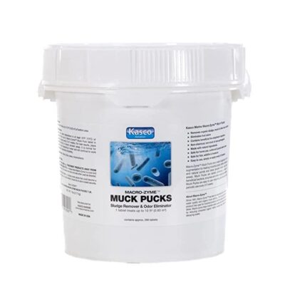 Kasco MZMP7 Macro Zyme Muck Pucks Pond Probiotics Muck Tablets 7lb Pail 266-Pack