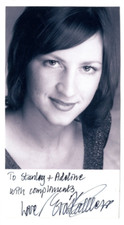 Eva Kallberg Signed Photo / Autographed Opera Singer