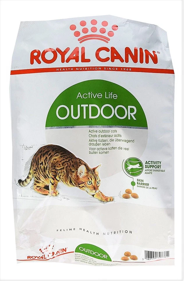 10 kg Royal Canin Outdoor 30 (€ 8,20/kg) Katzenfutter für Katzen mit Auslauf