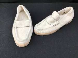 stuart weitzman shearling loafers