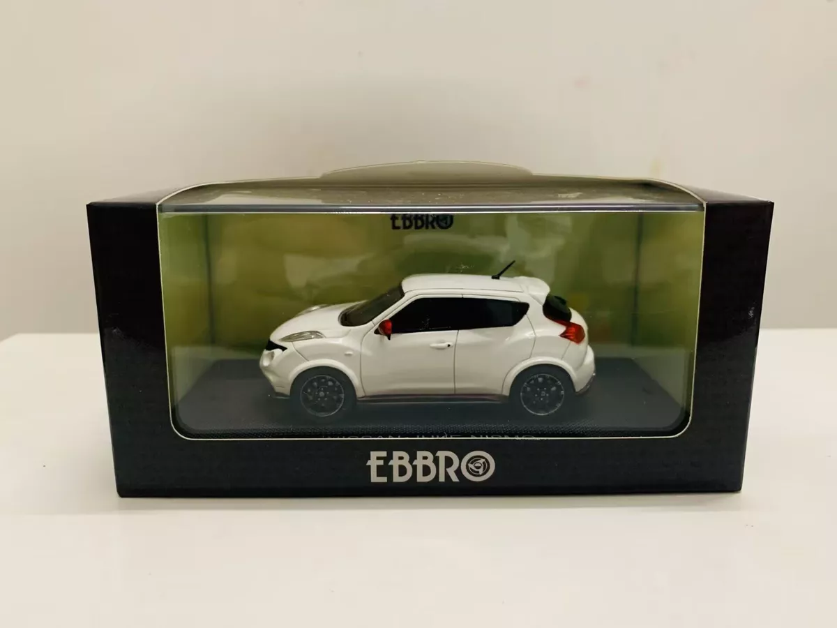 Ebbro 1/43 Scale Resin Model Car Nissan Juke Nismo White New in