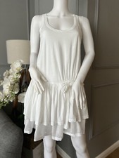 Red Valentino spa dress size XS White Fit Flare Beach Holiday Summer 