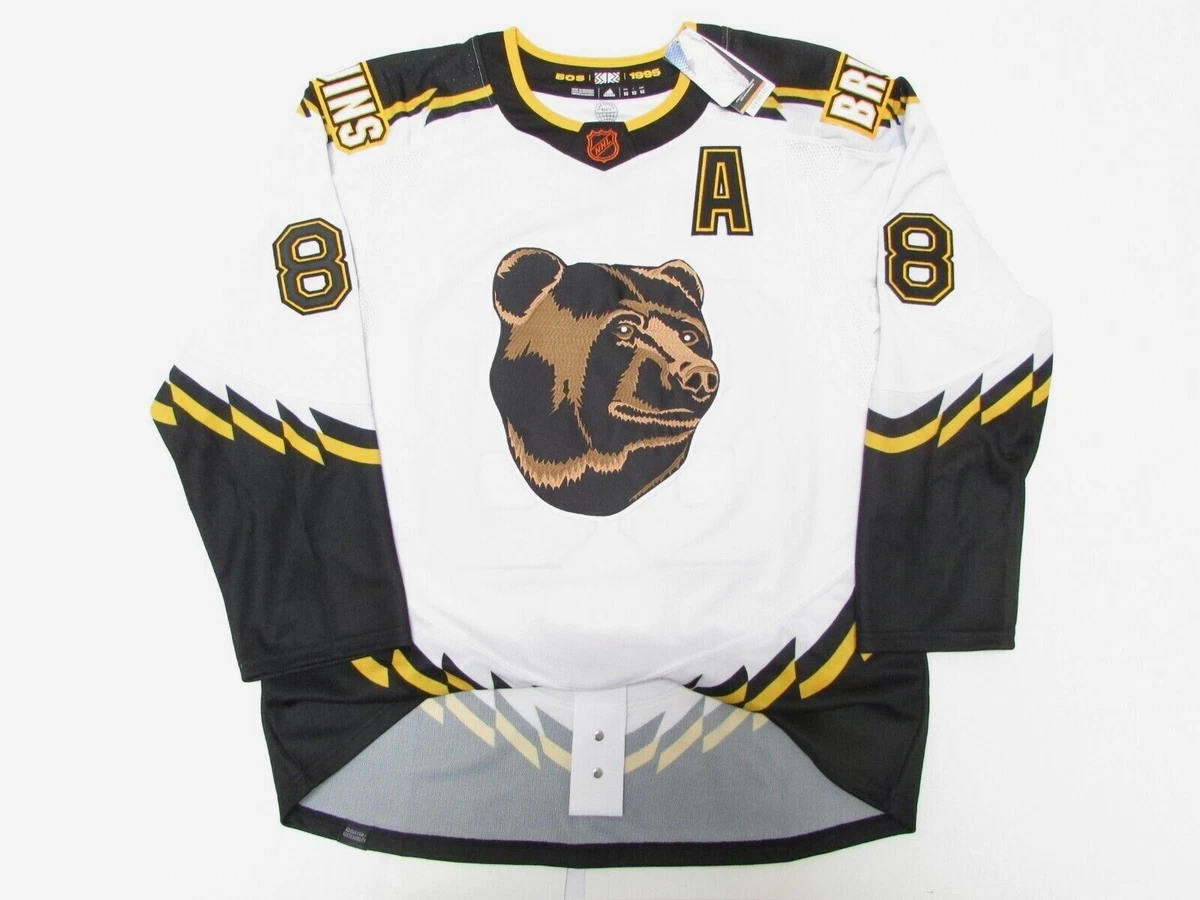 David Pastrnak Boston Bruins 22-23 adidas AUTHENTIC Reverse Retro  Men's Jersey