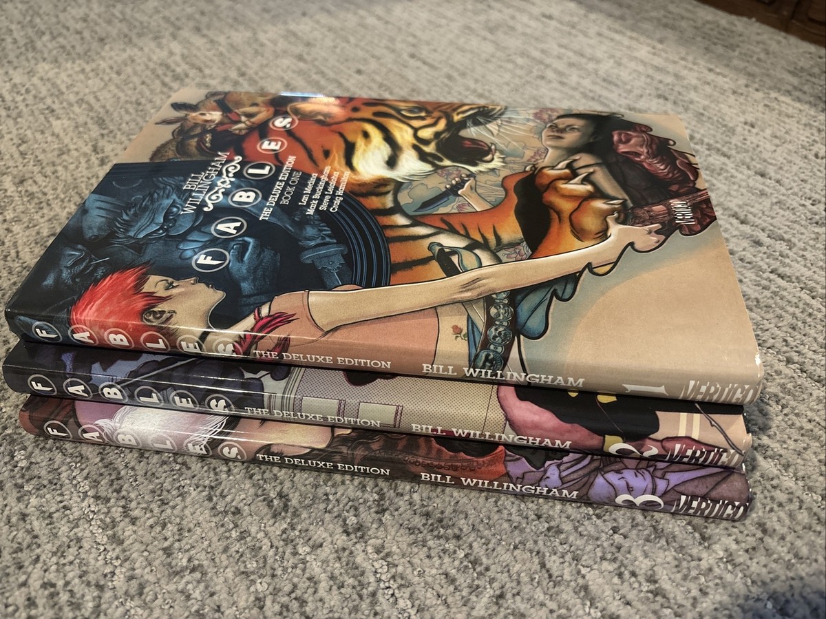 Fables Deluxe Edition HC 1-3 Bill Willingham Mark Buckingham