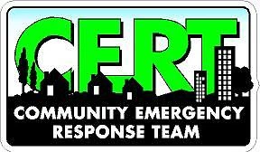 3M Community Emergency Response Team Reflective Vinyl Decal CERT SWAT Rescue