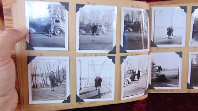 1930-40's ALBUM 89 Photos SCHUYLER NEBRASKA & Vicinity SCHMID Nurse's School 