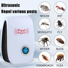 Ultrasonic Pest Reject Home Control Electronic Repellent Rat Mice Repeller