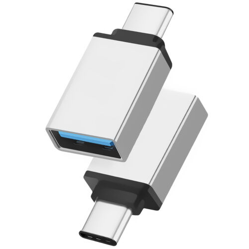USB A Female to USB-C Type C Male OTG Data Connector Cable Adapter for iPhone - Picture 3 of 16