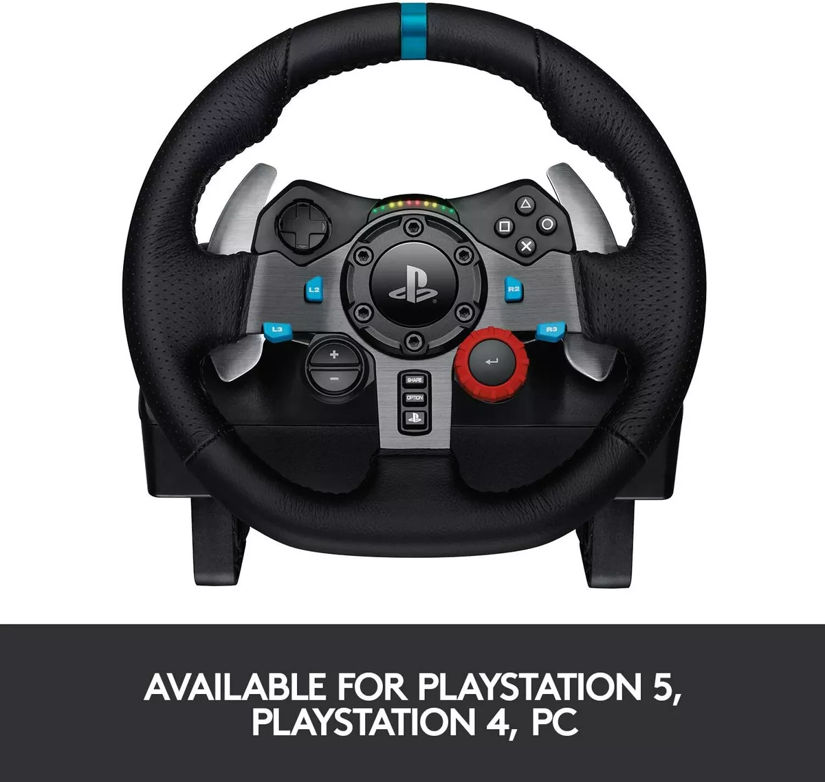 Volante Logitech G29 Ps3, Ps4, Ps5 e Pc., Acessório p/ Videogame Logitech  Usado 85772387