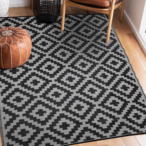 Waterproof Outdoor Rug for Balcony Patio Reversible Plastic Straw Utopia Home - 第 23/48 張圖片