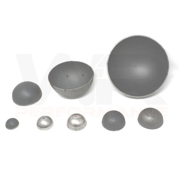 Weldable Steel Metal Half Hollow Ball Spheres Hemispheres Fabrication 40-206mm