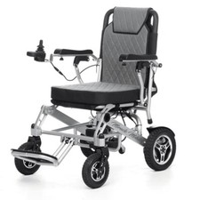 NEW Miracle Mobility Silver 6000 Plus Folding Electric Lightweight Wheelchair