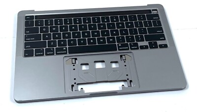 Original Apple MacBook Pro 13'' A2251 2020 Palmrest Keyboard Space Gray Grade C