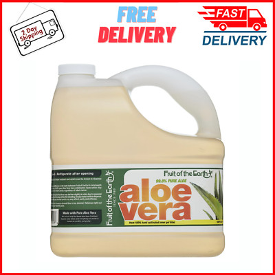 Aloe Vera Juice, Original, 128 Fl Oz, 1 Count, Drink Pure Gel Organic Liquid