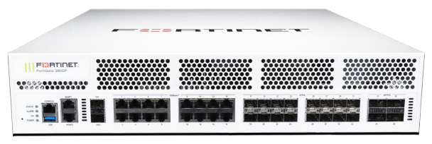 Fortinet Firewall FortiGate-2600F 4 x 100GE 40GE QSFP28 16 x 25GE
