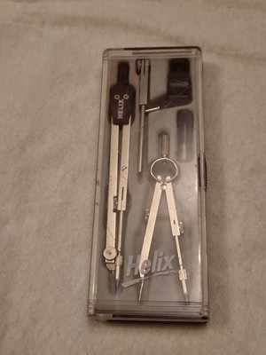 Vintage Helix Zeichenwerkzeug Set komplett im Koffer