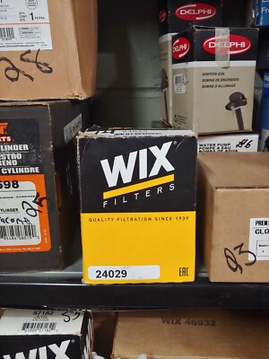 Wix fuel filter part# 24029 item is still new (in box)