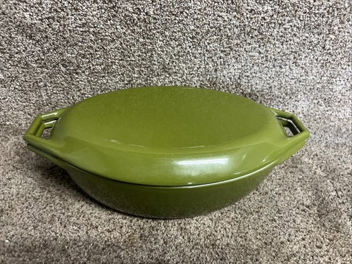 COPCO 01 2 Qt Cast Iron Casserole Dutch Oven Dish Pan Lid Denmark