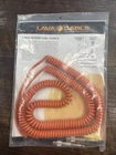 Lava Cable Retro Coil Instrument Guitar/Bass Cable Straight Metallic Orange 20ft