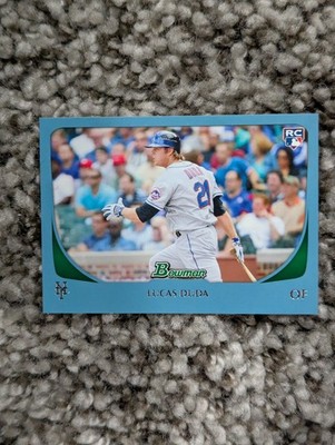 2011 Bowman - Lucas Duda #217 Blue /500 (RC)