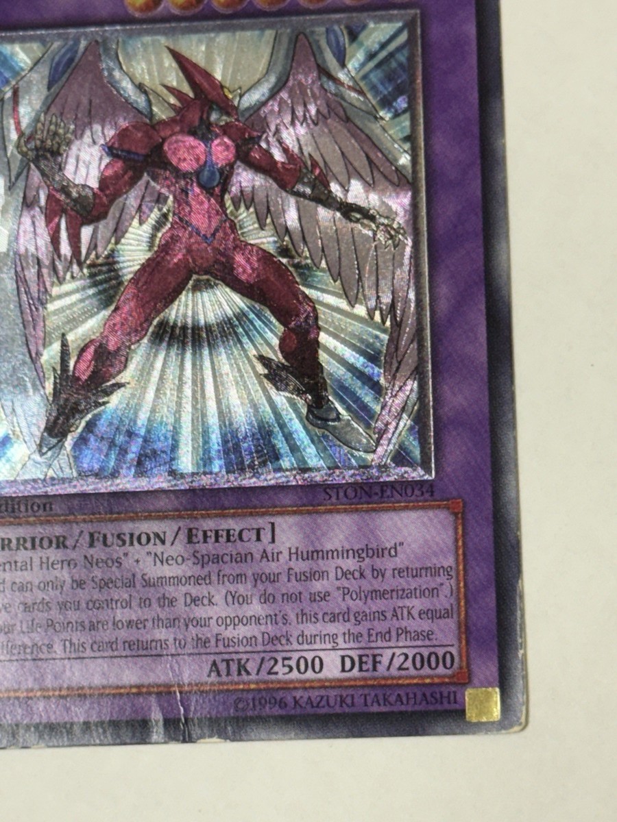 Elemental Hero Air Neos STON-EN034 Strike of Neos Ultimate Rare