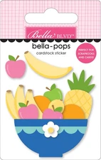 Bella Blvd Love Grows Here Bella-Pops 3D Stickers-In The Kitchen - 6 Pack