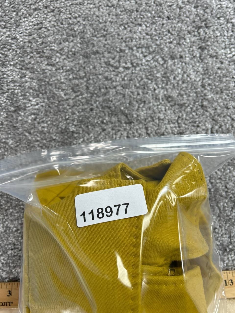 Zara Basic Blazer Jacket Womens Large Yellow Cott… - image 10