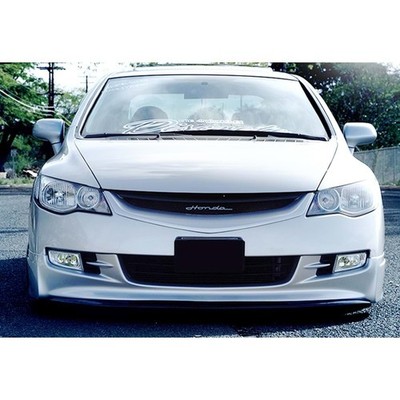 Für Honda Civic FD6 Mugen Modell Frontlippe 2006-2009 Rohe Oberfläche Vakuum ...