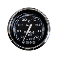 Tachometer Gauge Chesapeake Series 3.37 Black Dialpolished Stainless Steel Tachometer Gauge Chesapeake Series 3.37 Black Dialpolished Stainless Steel