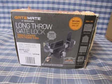 GateMate Long Throw Gate Lock 1490146, 50mm (New Open Box) FAST FREE SHIPPING.