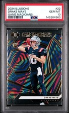 2024 Panini Illusions - Game Magicians Drake Maye #22 (RC)