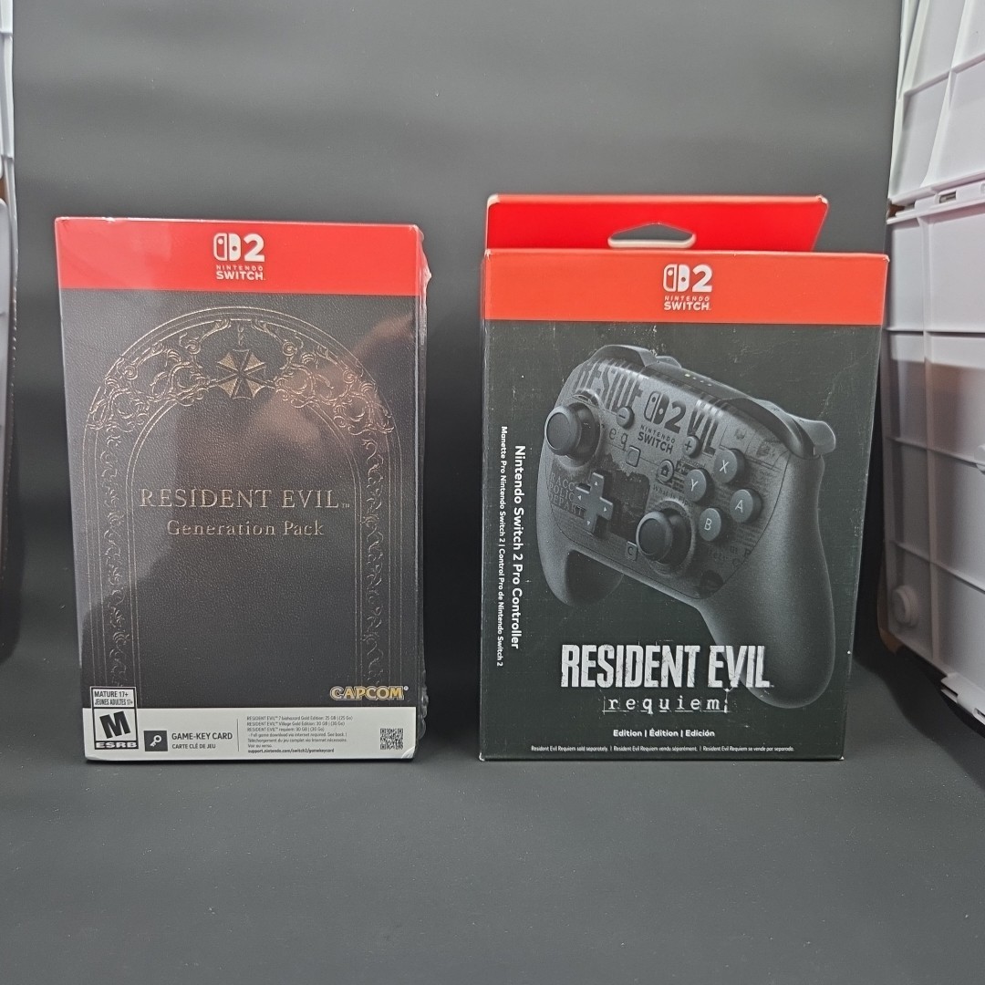 Resident Evil Requiem Bundle Switch 2 Pro Controller And