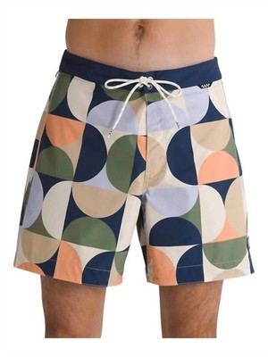 Vans Ever-Ride Printed Boardshort Incense Brown / Blue