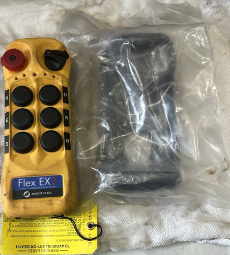 Magnetek Flex EX2 Lifting Machine Radio Remote Control Transmitter MPN Flex EX2