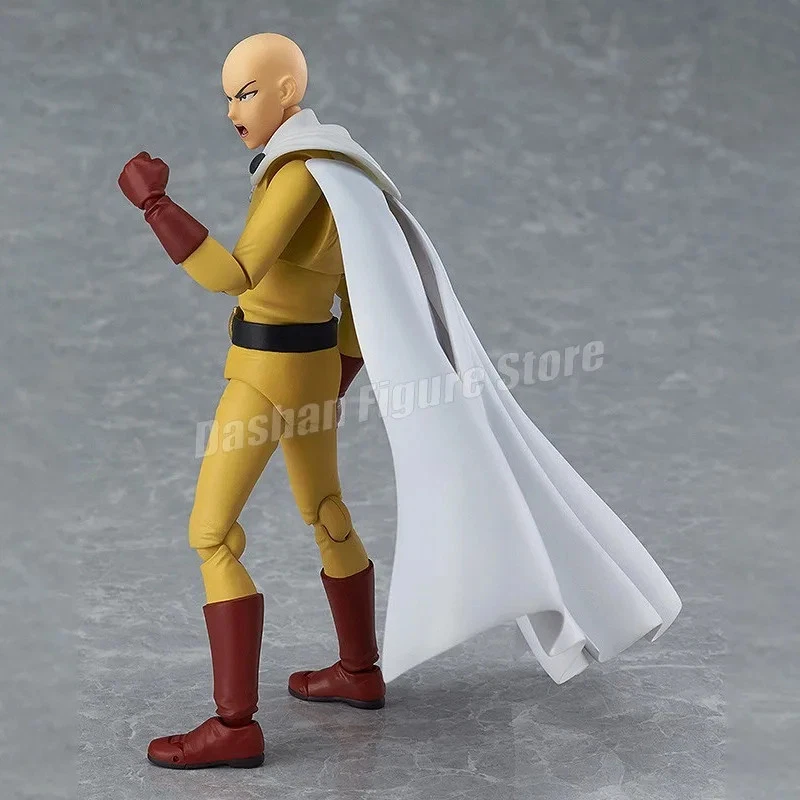 Figura de Acción Figma 310 ONE PUNCH-MAN Saitama PVC Colección Anime 15cm Calvo Foto 4 de 4