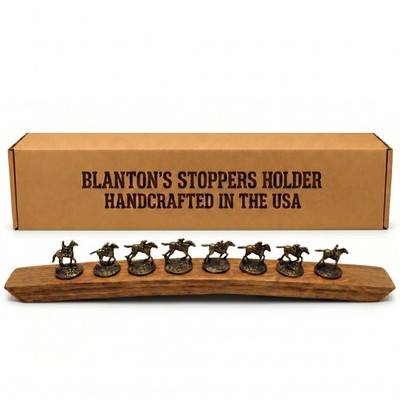 Cork Display with Blanton s Bourbon Stoppers Collection  Genuine Bourbon Barr...