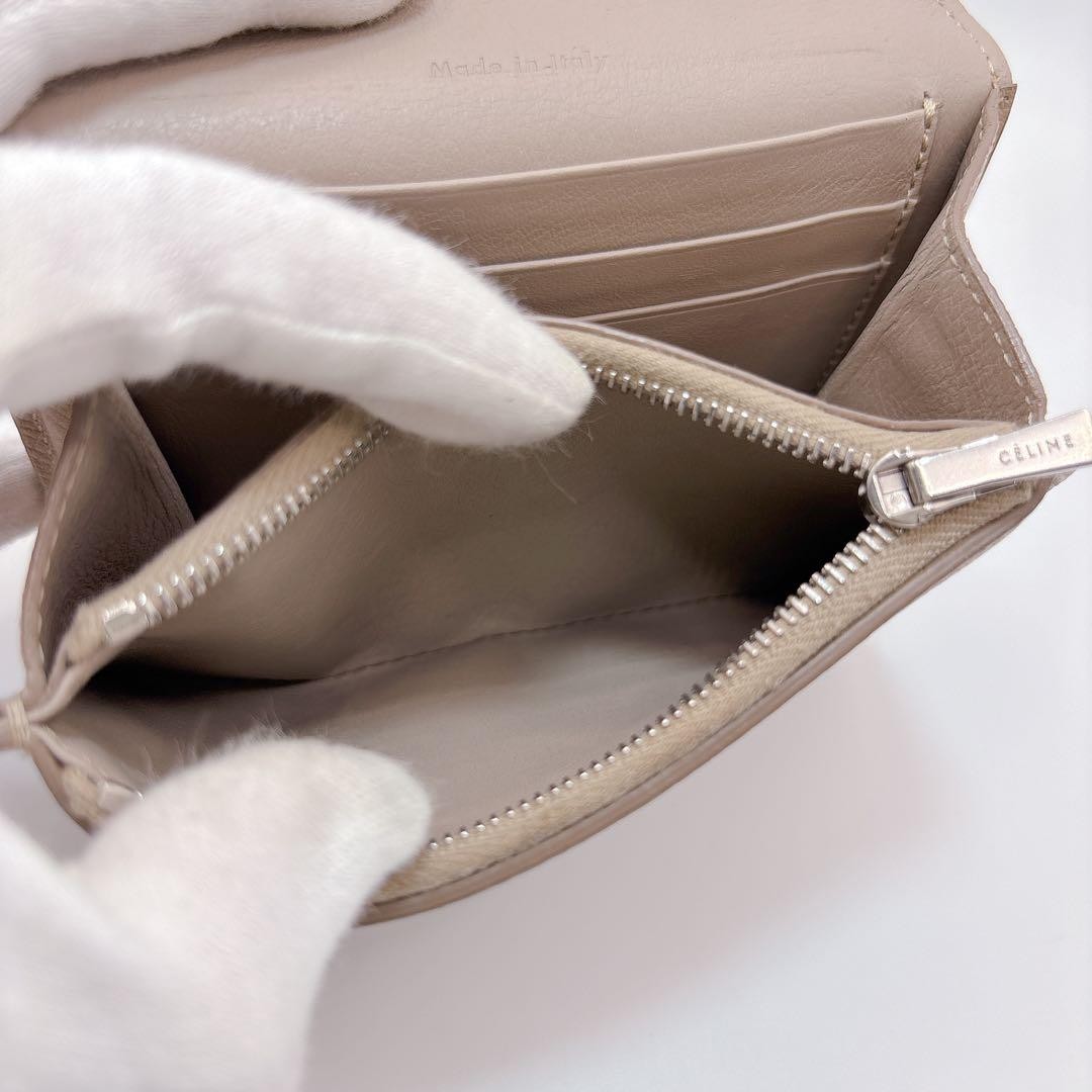 CELINE Trotter Multi function Compact Wallet14105 - image 6