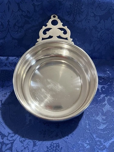 Wallace STERLING Porringer  Open Work Handle