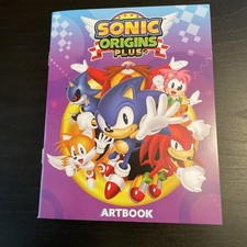 Nintendo Switch - Sonic Origins Plus No Game, Case ONLY Special Sonic Artbook