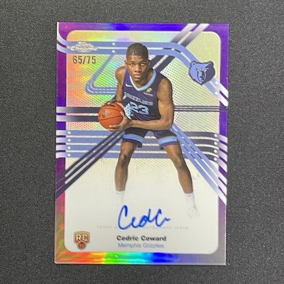 2025-26 Topps Chrome - Next Stop Signatures Cedric Coward #NS-CC 