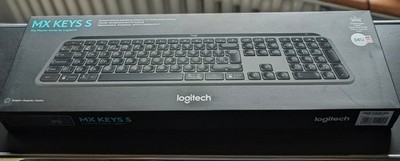 Logitech MX Keys Beleuchtete kabellose Tastatur -  Dunkelgrau (deutsch) NEU/OVP