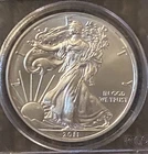 2011 American Silver Eagle Dollar 99.9% Silver 1 oz Brilliant Uncirculated Gem