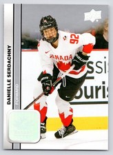2023 Upper Deck Team Canada Juniors #63 Danielle Serdachny