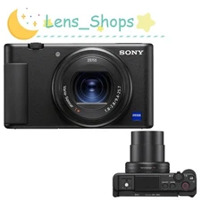 Sony ZV-1 20.1MP Vlog Camera 20.1MP 2.7x Optical Zoom Black with Wi-Fi 95% new