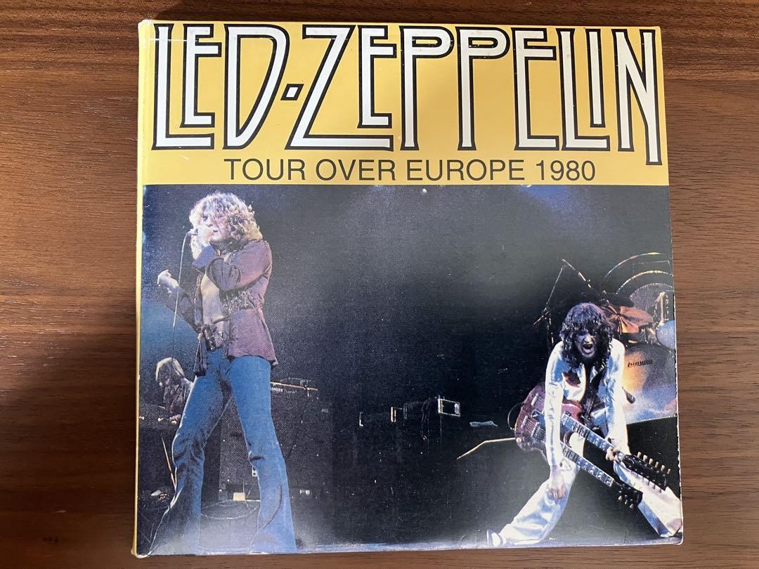 Led Zeppelin Tour Over Europe 1980 Music CD Live in Zurich