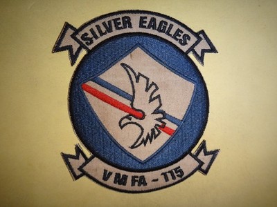 Vietnamkrieg USMC Marine Kampfflugzeuggeschwader VMFA-115 SILBERADLER Aufnäher